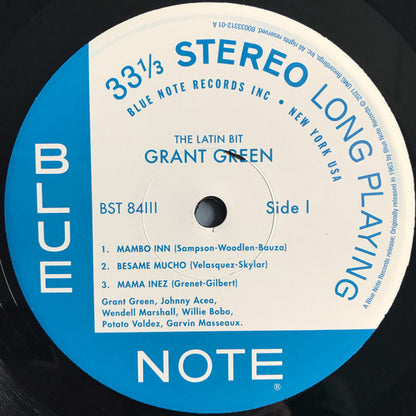 Grant Green : The Latin Bit (LP, Album, RE, 180)