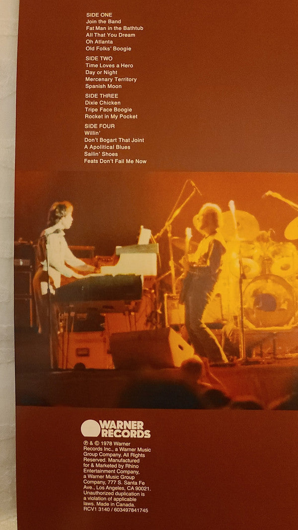 Little Feat : Waiting For Columbus (2xLP, Album, RSD, Ltd, RE, RM, Tom)