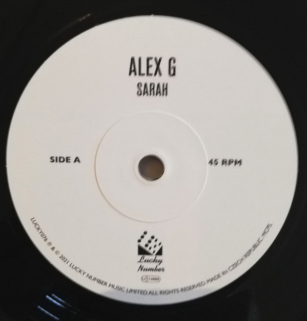Alex G (2) : Trick (LP, Album + 7", Single + RE)