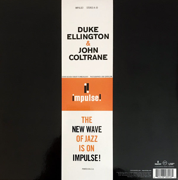 Duke Ellington & John Coltrane : Duke Ellington & John Coltrane (LP, Album, RE, 180)