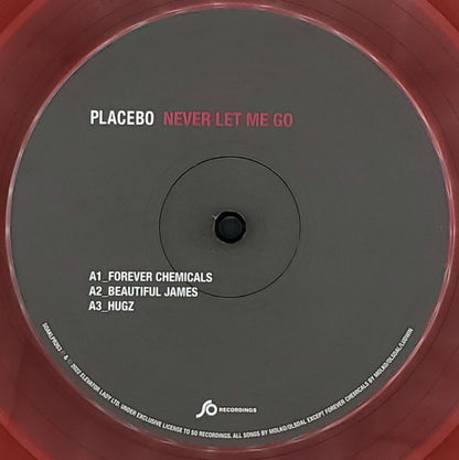 Placebo : Never Let Me Go (2xLP, Album, Red)