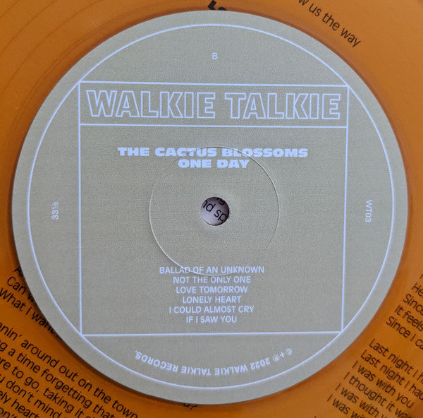 The Cactus Blossoms : One Day (LP, Album, Ltd, Cry)