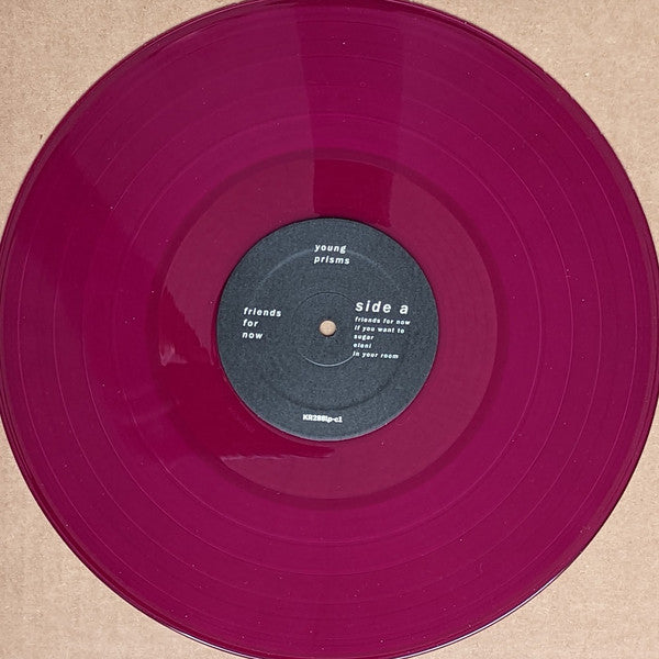 Young Prisms : Friends For Now (LP, Album, Ltd, RE, Pur)