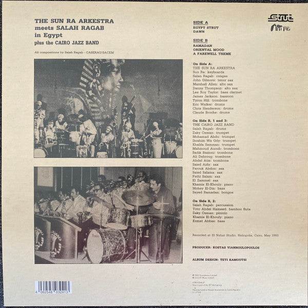 The Sun Ra Arkestra Meets Salah Ragab Plus The Cairo Jazz Band : In Egypt (LP, Album, RE, RM)