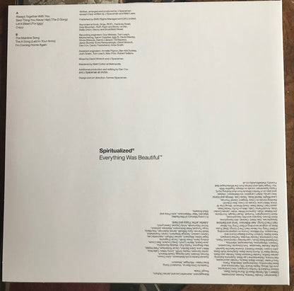 Spiritualized : Everything Was Beautiful™ (LP, Album, Dlx, Ltd, Pin)
