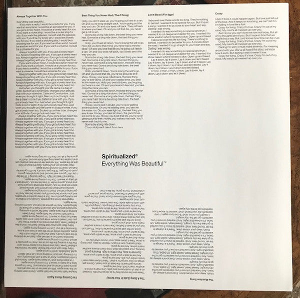 Spiritualized : Everything Was Beautiful™ (LP, Album, Dlx, Ltd, Pin)