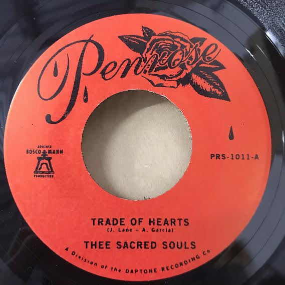 Thee Sacred Souls : Trade Of Hearts (7", RP)