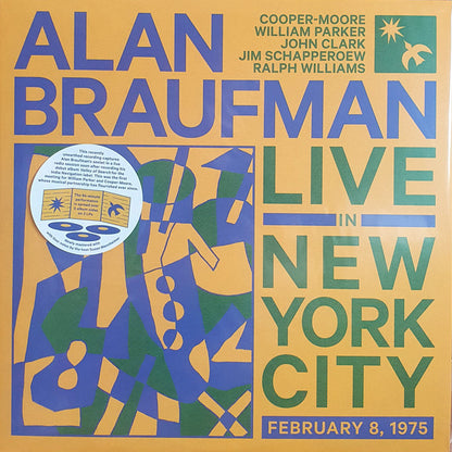 Alan Braufman : Live In New York City February 8, 1975 (3xLP, Album)