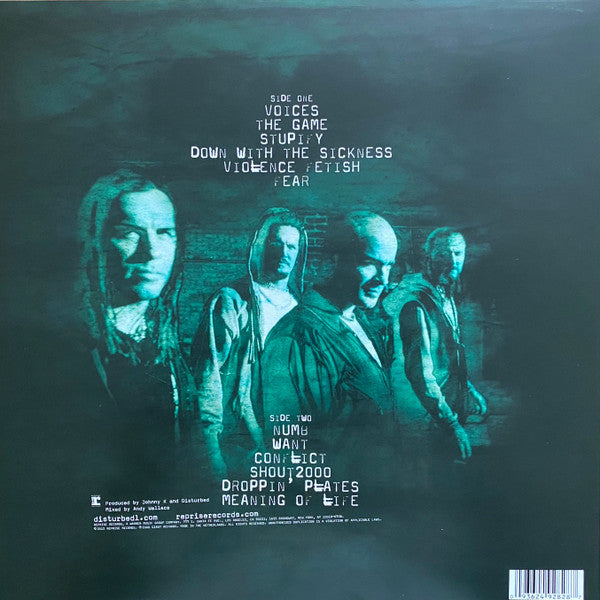 Disturbed : The Sickness (LP, Album, RE, RP)