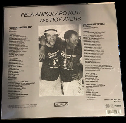 Fela Kuti And Roy Ayers : Music Of Many Colours (LP, Album, RE)