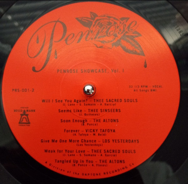 Various : Penrose Showcase Vol. 1 (LP, Comp, RP)