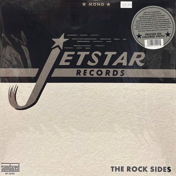 Various : Jetstar Records: The Rock Sides (LP, Comp, Col)