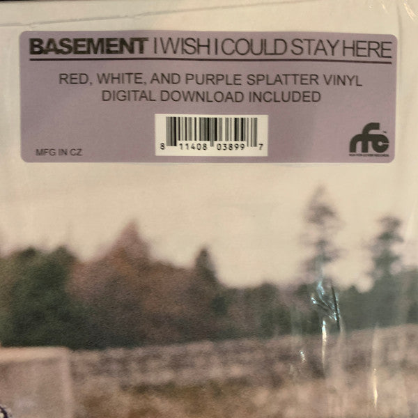 Basement (4) : I Wish I Could Stay Here (LP, Album, RP, Red)