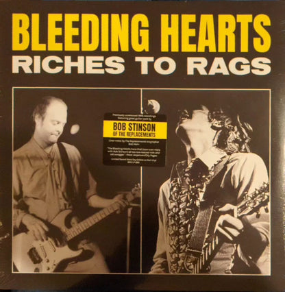 Bleeding Hearts (9) : Riches to Rags (LP, Album, Ltd, Red)