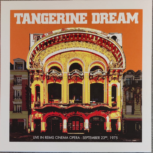 Tangerine Dream : Live In Reims Cinema Opera, September 23rd, 1975 (LP, Amb, Ora + LP, Amb, Blu + Album, Ltd, Obi)