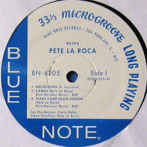 Pete La Roca : Basra (LP, Album, RE, Sco)