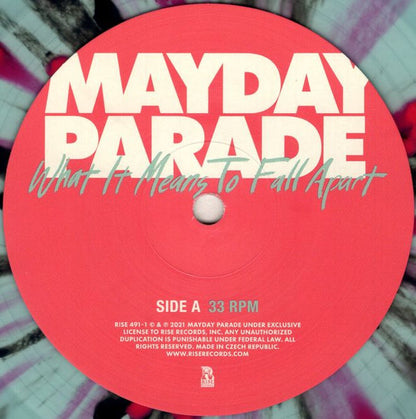 Mayday Parade : What It Means To Fall Apart (LP, Album, Ele)