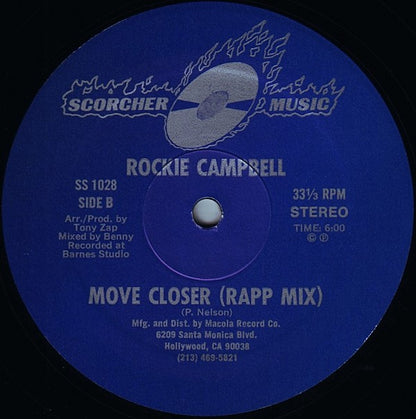 Rocky Campbell : Move Closer (12", Single)