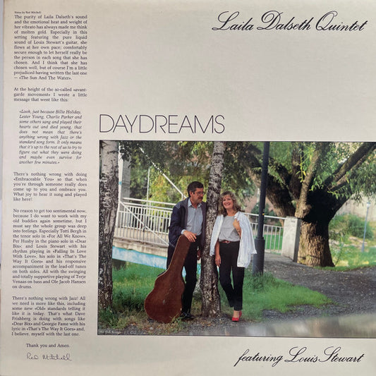 Laila Dalseth Quintet Featuring Louis Stewart : Daydreams (LP, Album, Tur)