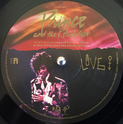 Prince And The Revolution : Live (3xLP, Album, RE, RM, MRP)