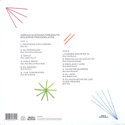 Adrian Quesada : Boleros Psicodélicos (LP, Album, Red)