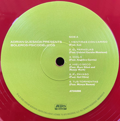 Adrian Quesada : Boleros Psicodélicos (LP, Album, Red)