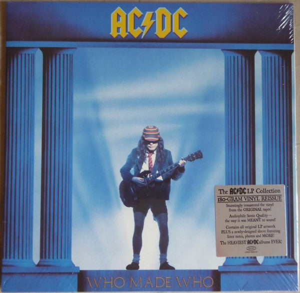 AC/DC : Who Made Who (LP, Album, Comp, RE, RM, 180)