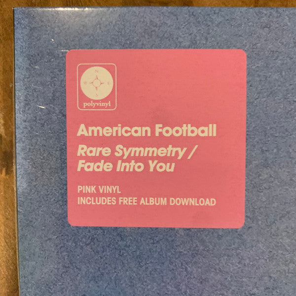 American Football : Rare Symmetry / Fade Into You (10", Pin)