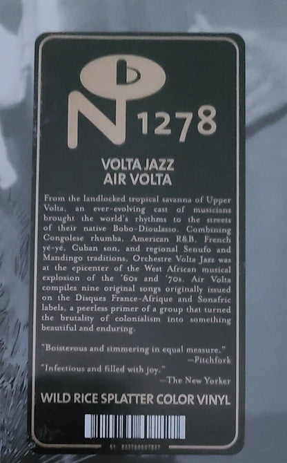 Volta Jazz : Air Volta (LP, Comp, Wil)