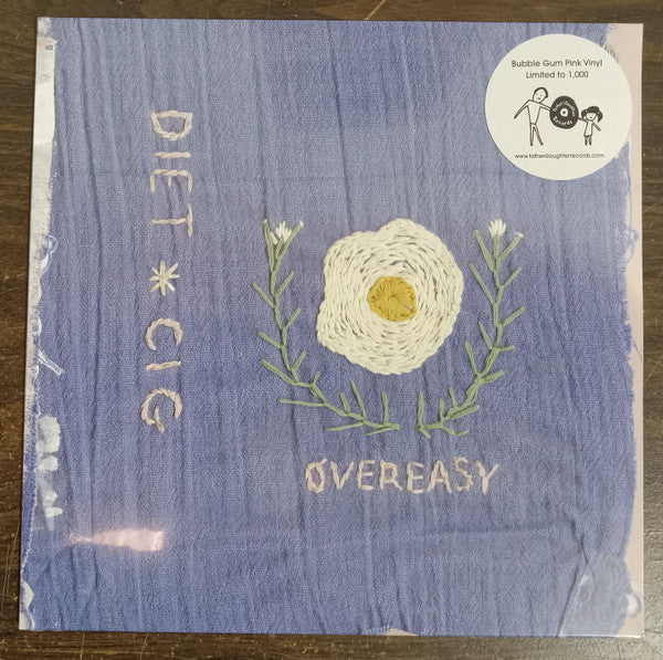 Diet Cig : Over Easy (12", S/Sided, EP, Ltd, Pin)