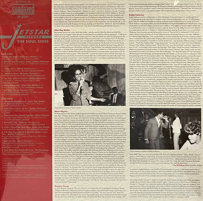 Various : Jetstar Records: The Soul Sides (LP, Comp, Mono, Col)
