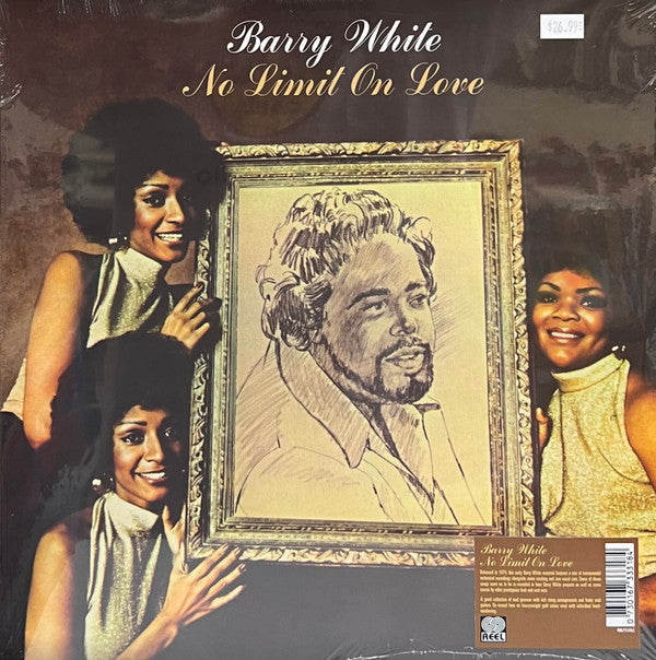Barry White : No Limit On Love (LP, Album, Num, RE, Gol)