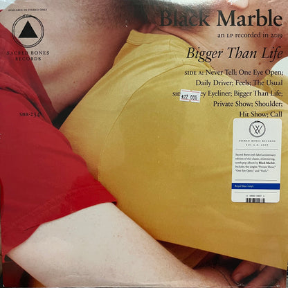 Black Marble : Bigger Than Life (LP, Album, Ltd, RP, Roy)