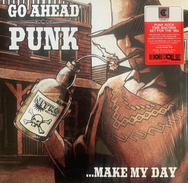 Various : Go Ahead Punk...Make My Day (LP, Album, RSD, Comp, Ltd, RE, Ora)