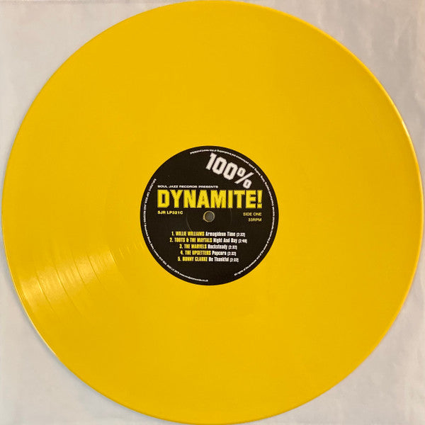 Various : 100% Dynamite! (2xLP, Comp, RE, RM, Yel)