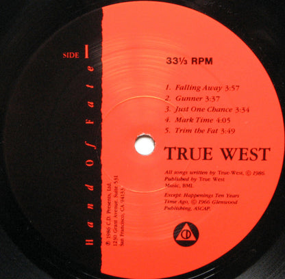 True West : Hand Of Fate (LP, Album)