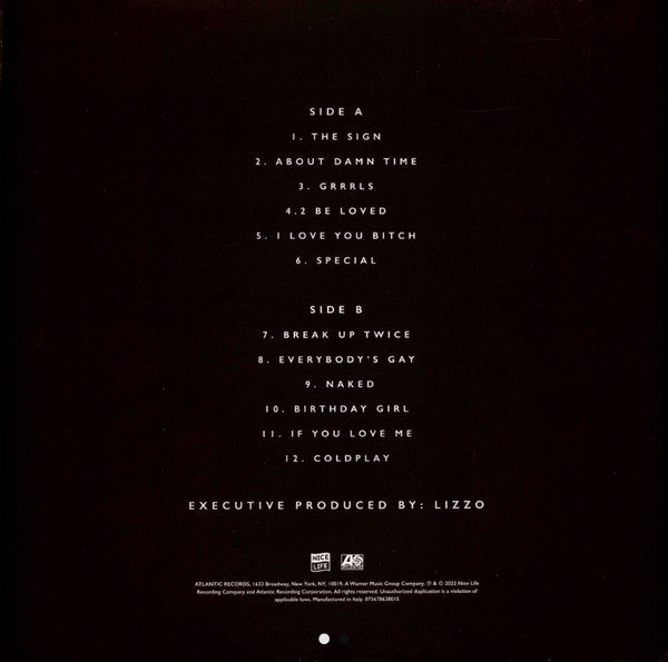 Lizzo : Special (LP, Album)