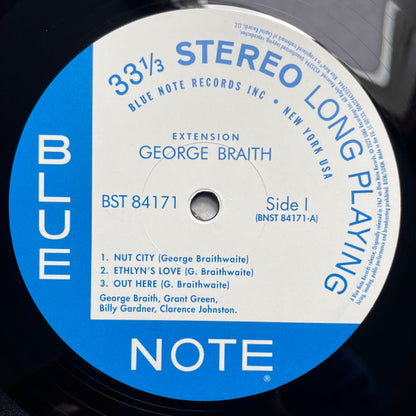 George Braith : Extension (LP, Album, RE, 180)