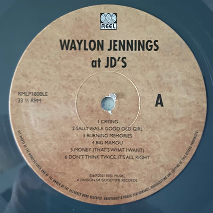Waylon Jennings : At JD's (LP, Album, RE, Dar)