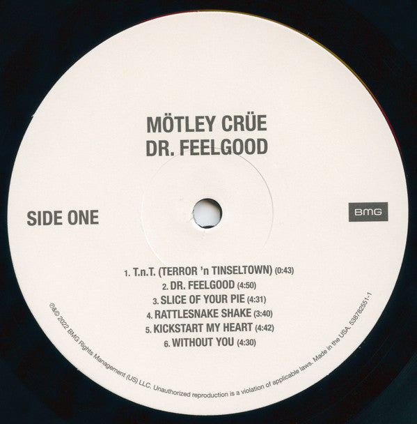 Mötley Crüe : Dr. Feelgood (LP,Album,Reissue,Remastered)