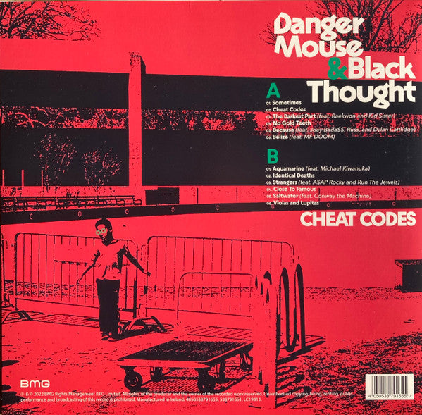 Danger Mouse & Black Thought : Cheat Codes (LP, Album)