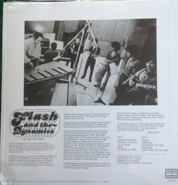 Flash & The Dynamics : The New York Sound (LP, Album, RSD, RE, 180)