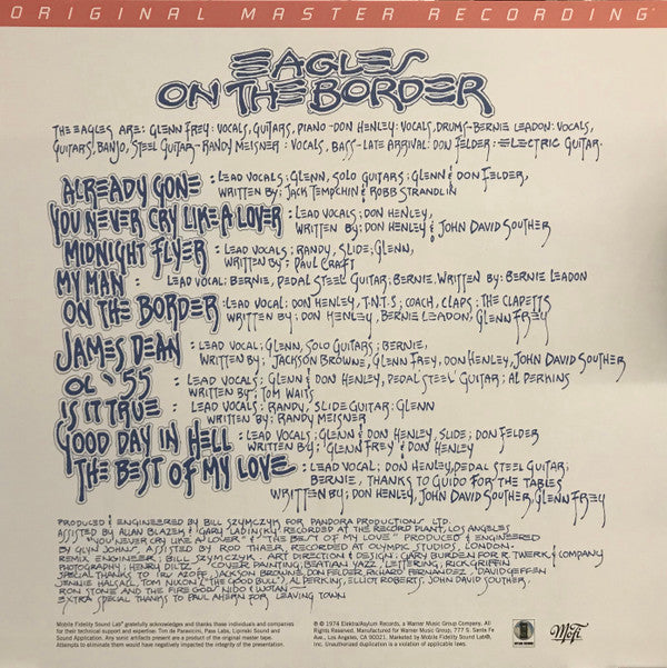 Eagles : On The Border (2x12", Album, RE, RM, 180 + Box, Ltd, Num)