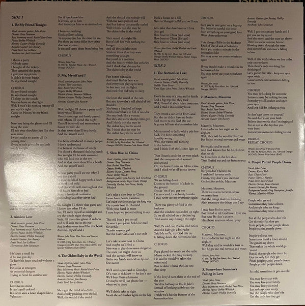 John Prine : Aimless Love (LP, Album, RE)
