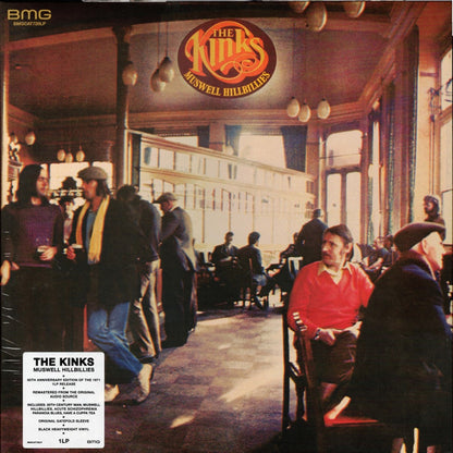 The Kinks : Muswell Hillbillies (LP, Album, RE, RM, 180)