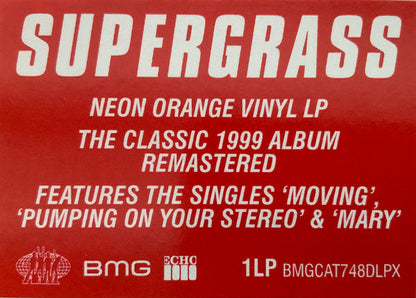 Supergrass : Supergrass (LP, Album, RE, RM, Ora)