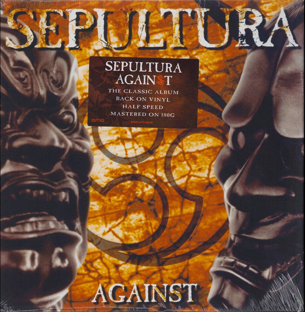 Sepultura : Against (LP, Album, RE, 180)