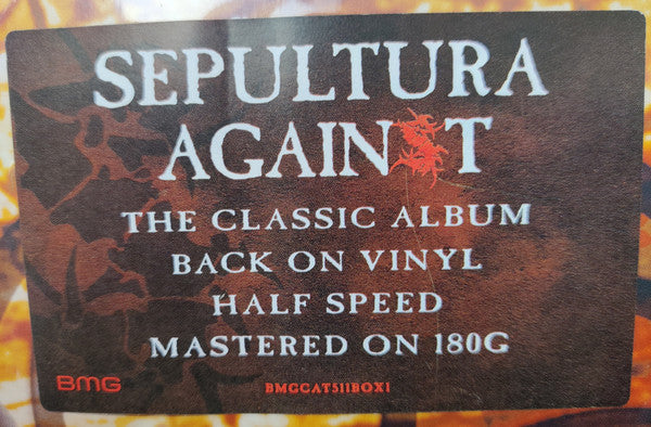 Sepultura : Against (LP, Album, RE, 180)