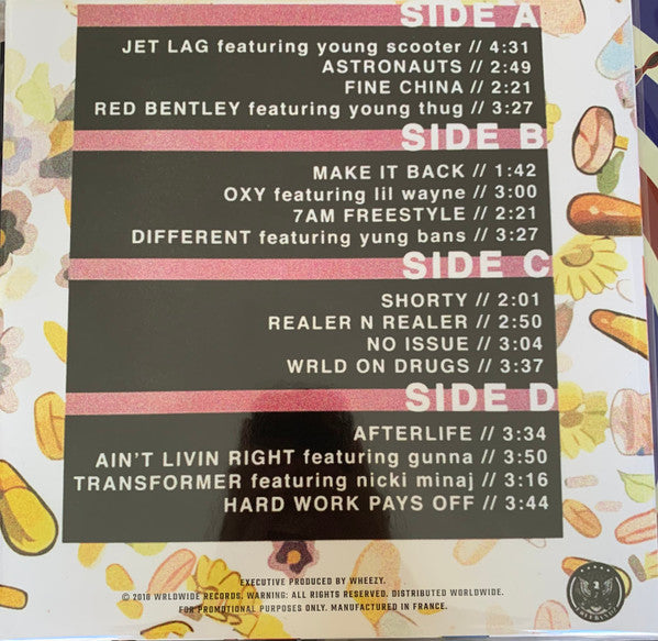 Future (4) & Juice WRLD : WRLD On Drugs (2xLP, Album, Unofficial, Pin)