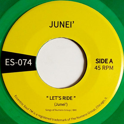 Junei : Let's Ride / You Must Go On (7", RE, Gre)